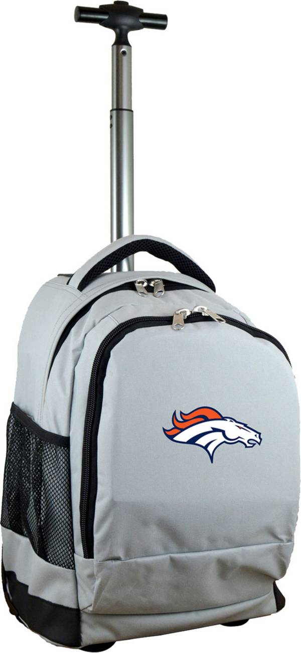 Mojo Denver Broncos Wheeled Premium Grey Backpack product image
