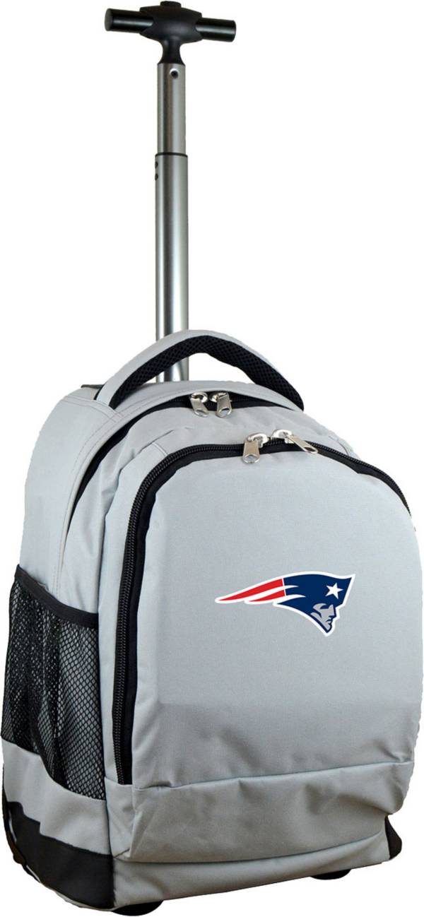 Mojo New England Patriots Wheeled Premium Grey Backpack product image