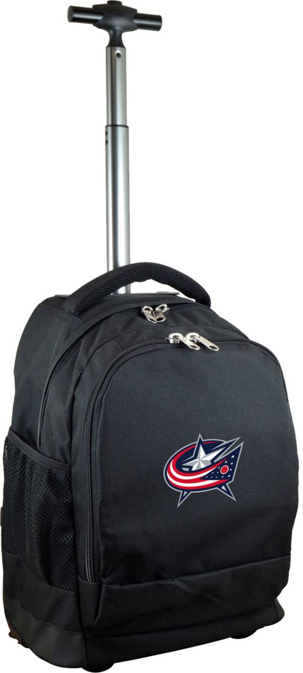 Mojo Columbus Blue Jackets Wheeled Premium Black Backpack product image