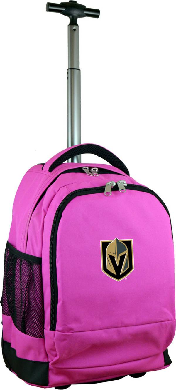 Mojo Vegas Golden Knights Wheeled Premium Black Backpack product image