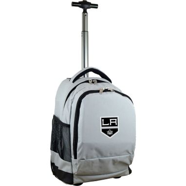 sorry, Mojo Los Angeles Kings Wheeled Premium Grey Backpack is currently out of stock