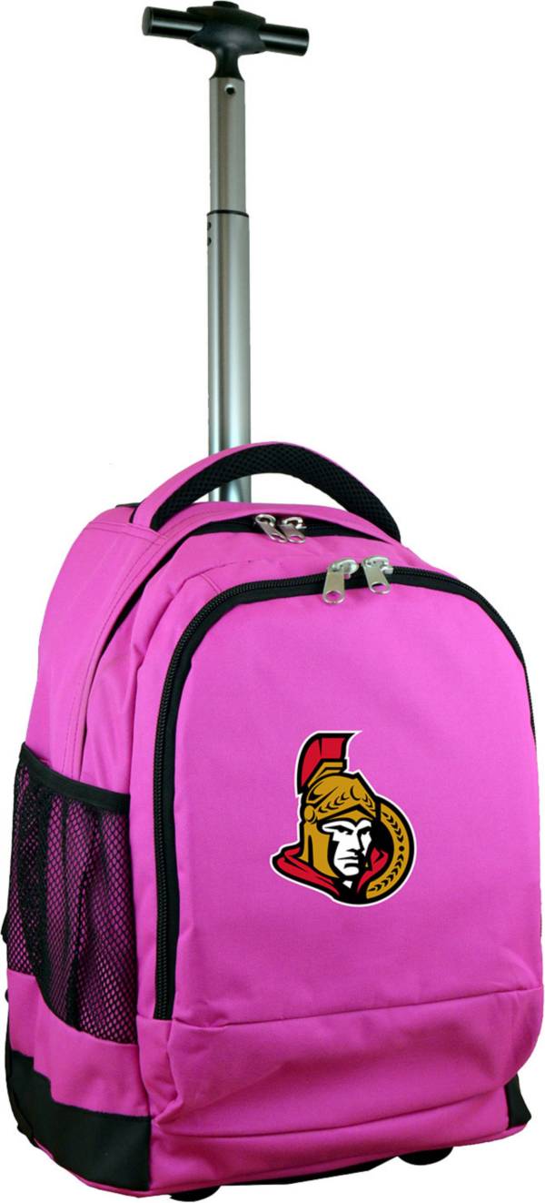 Mojo Ottawa Senators Wheeled Premium Pink Backpack Dick's Sporting Goods