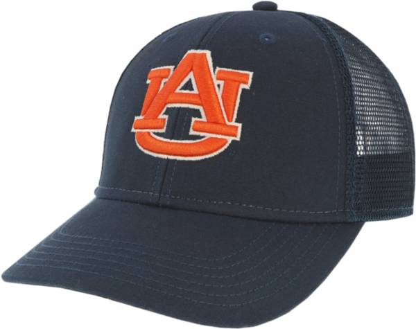 League-Legacy Men's Auburn Tigers Blue Lo-Pro Adjustable Trucker Hat