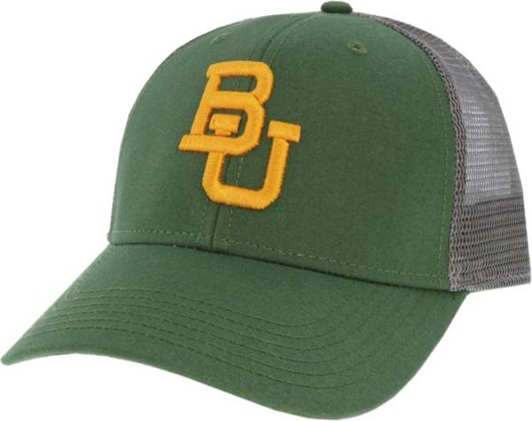 League-Legacy Men's Baylor Bears Green Lo-Pro Adjustable Trucker Hat