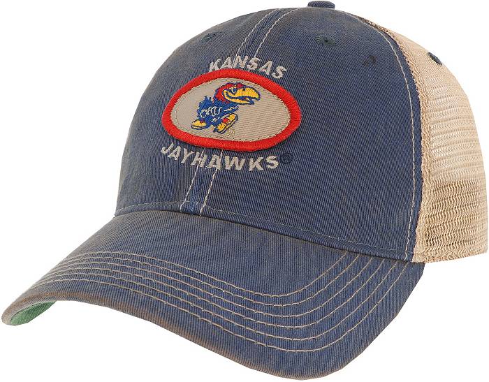 League-Legacy Men's Kansas Jayhawks Blue Old Favorite Adjustable