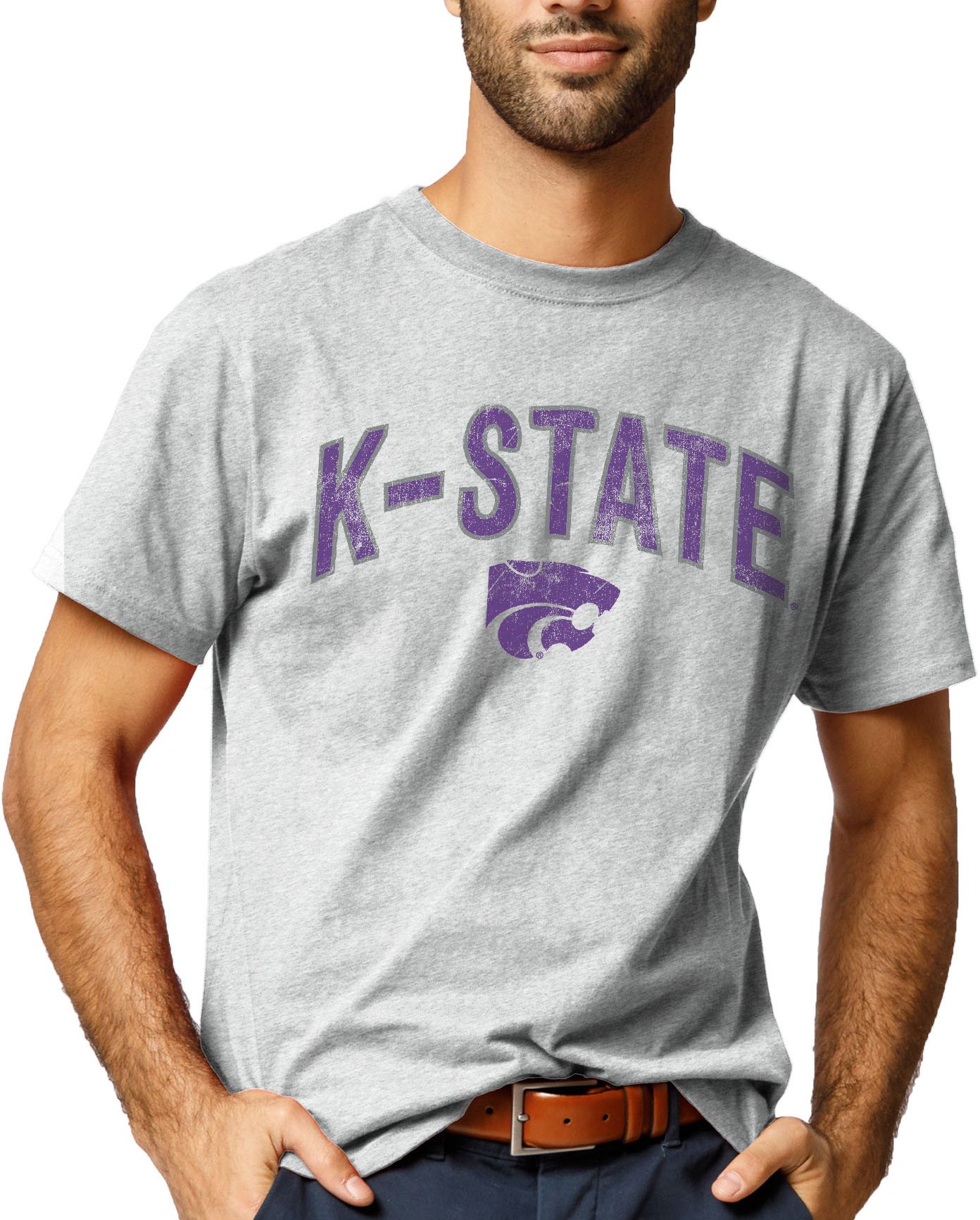 League-Legacy Men's Kansas State Wildcats Grey All American T-Shirt product image