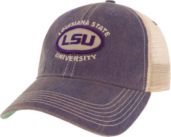 LSU Tigers The Game Retro Circle High Profile Snapback Hat - Purple —  Bengals & Bandits