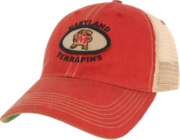 League-Legacy Men's Maryland Terrapins Red Old Favorite Adjustable Trucker Hat product image