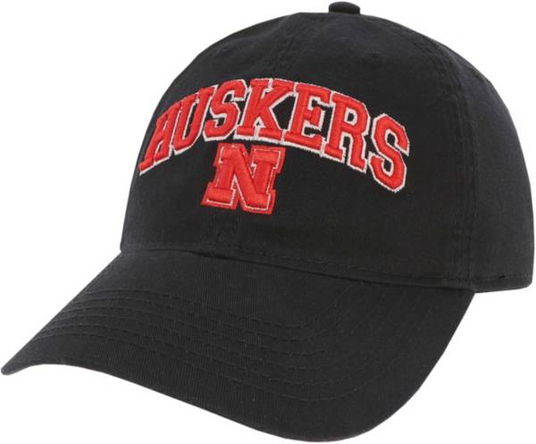 League-Legacy Men's Nebraska Cornhuskers Relaxed Twill Adjustable Black Hat product image