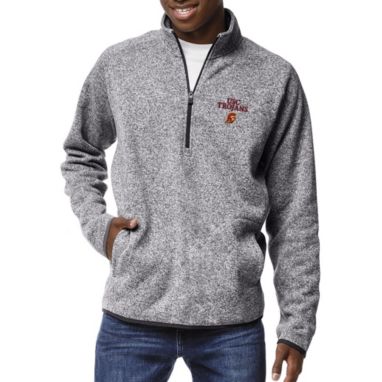 sorry, League-Legacy Men's USC Trojans Grey Saranac Quarter-Zip Shirt is currently out of stock
