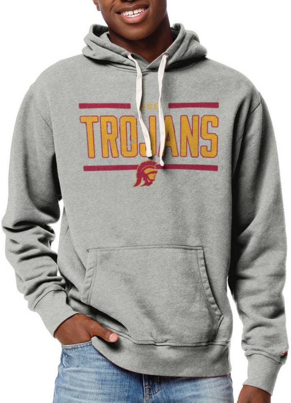 League-Legacy Men's USC Trojans Grey Stadium Hoodie