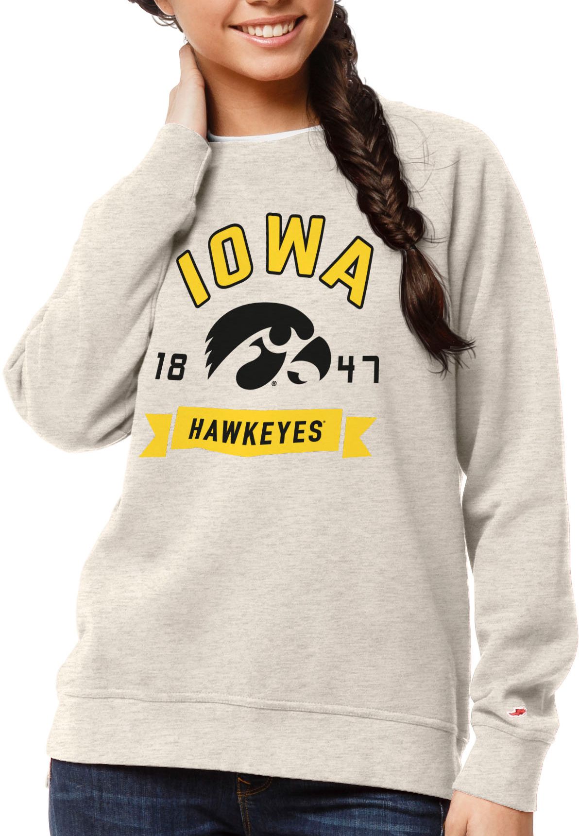 women's iowa hawkeye sweatshirt