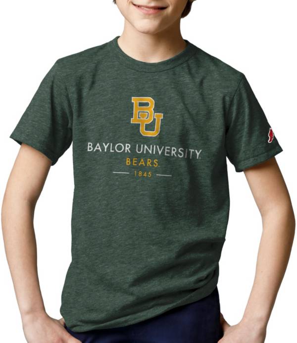 League-Legacy Youth Baylor Bears Green Tri-Blend Victory Falls T-Shirt product image