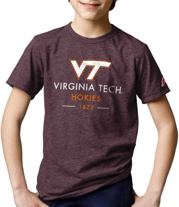 League-Legacy Youth Virginia Tech Hokies Maroon Tri-Blend Victory Falls T-Shirt product image