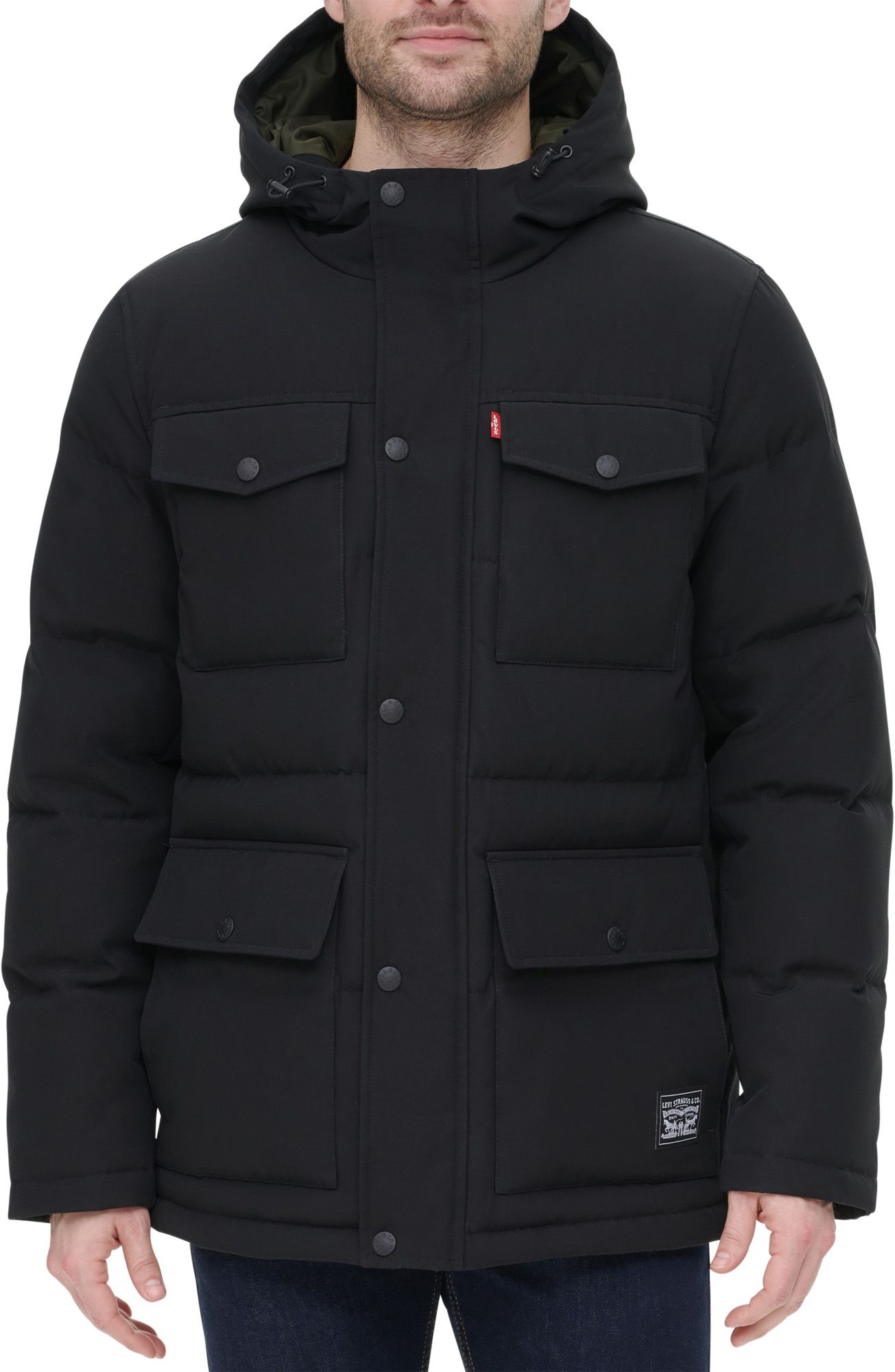 levi's midweight hooded parka