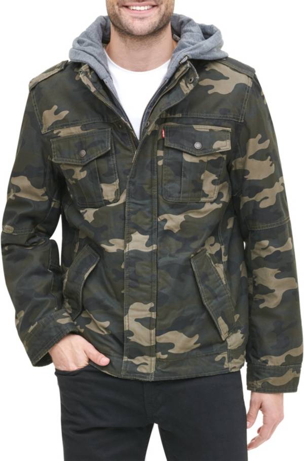 Levi's Men's Sherpa Lined Hooded Utility Jacket | Dick's Sporting Goods