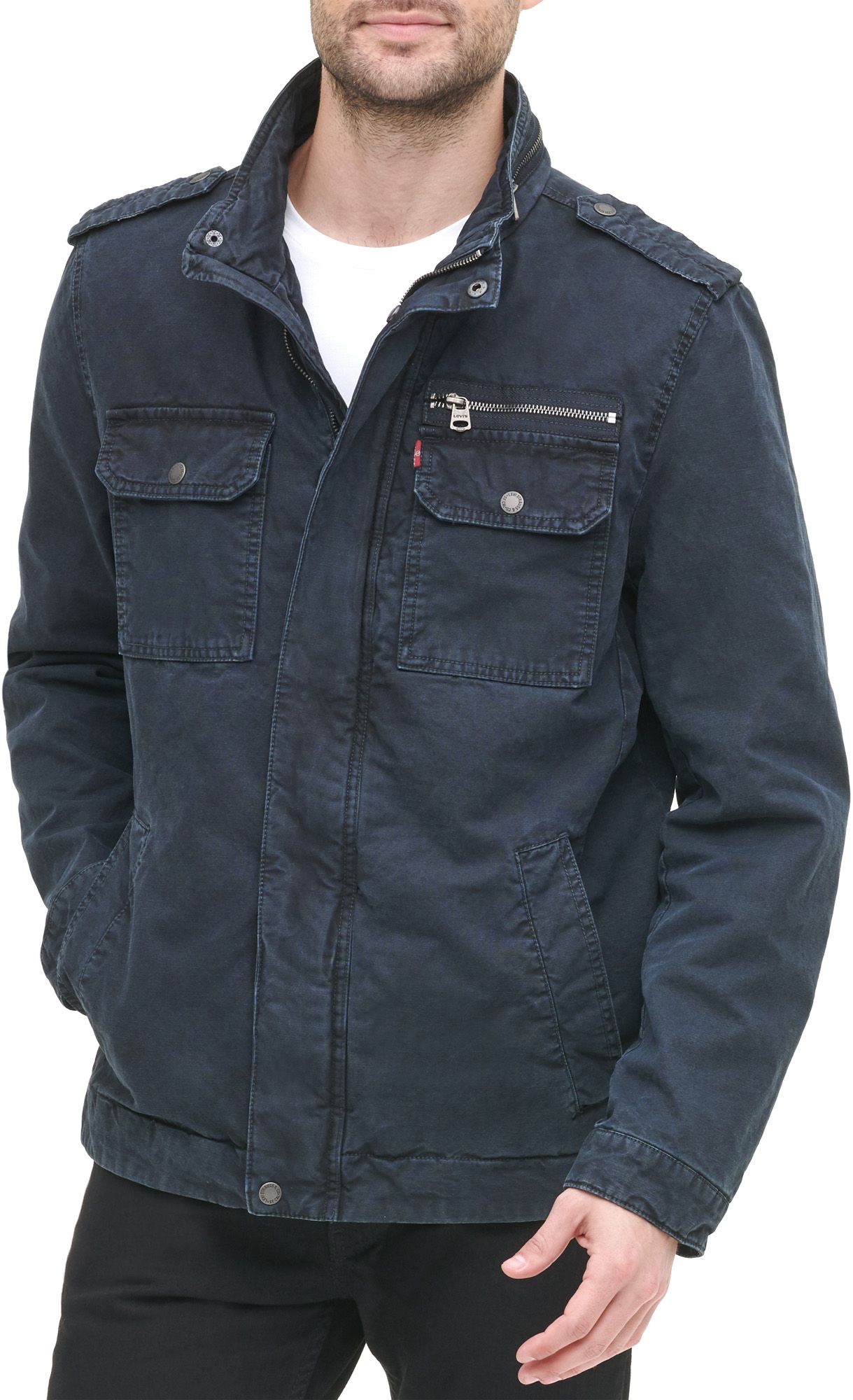 LEVI'S Men's Washed Cotton Military Jacket product image