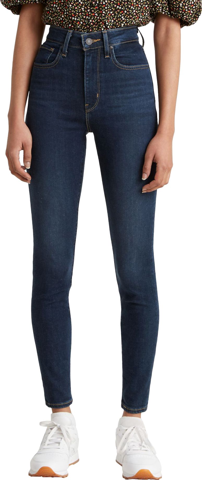 levi's high rise skinny jeans 721