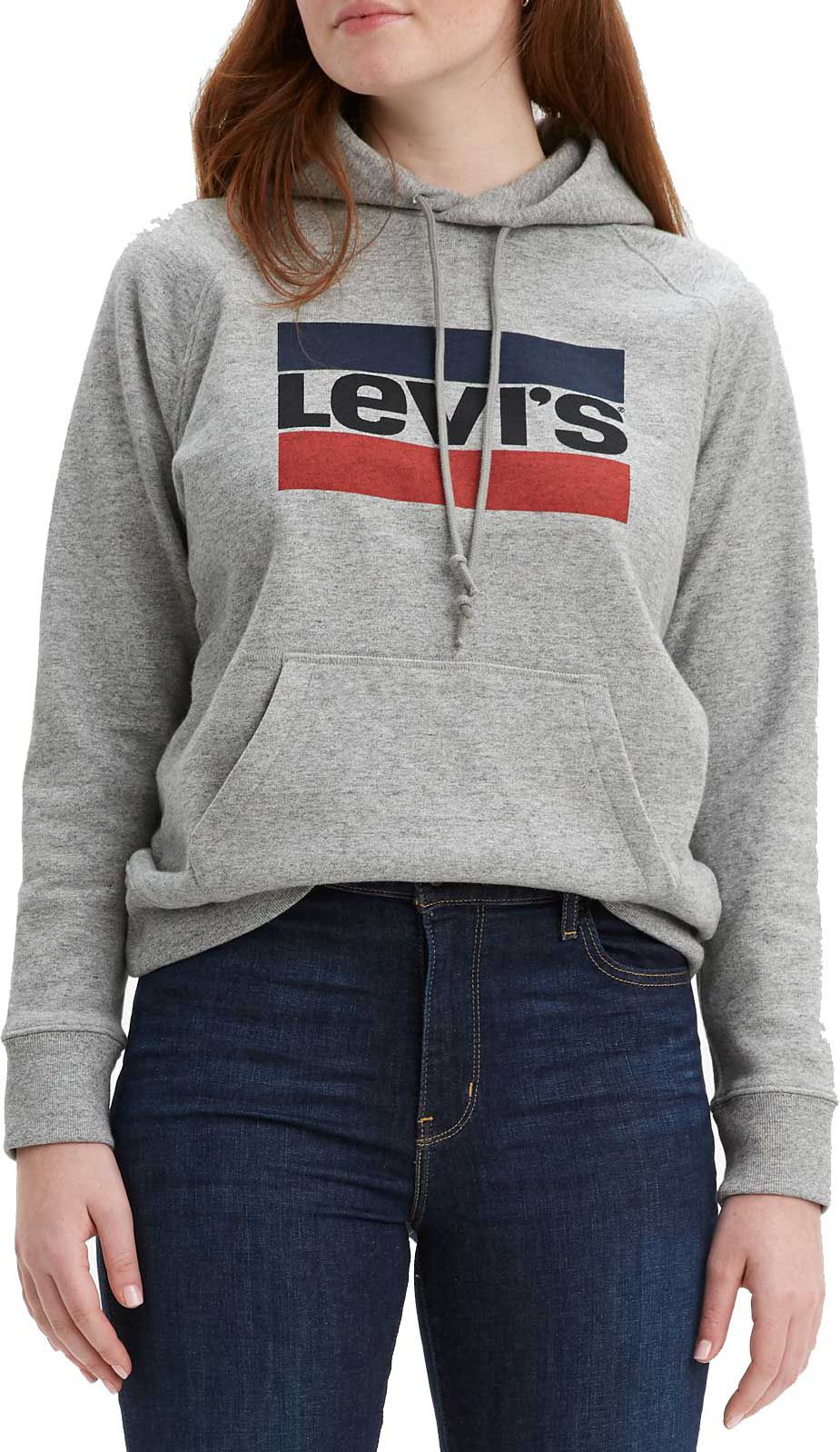 levis zip hoodie women's