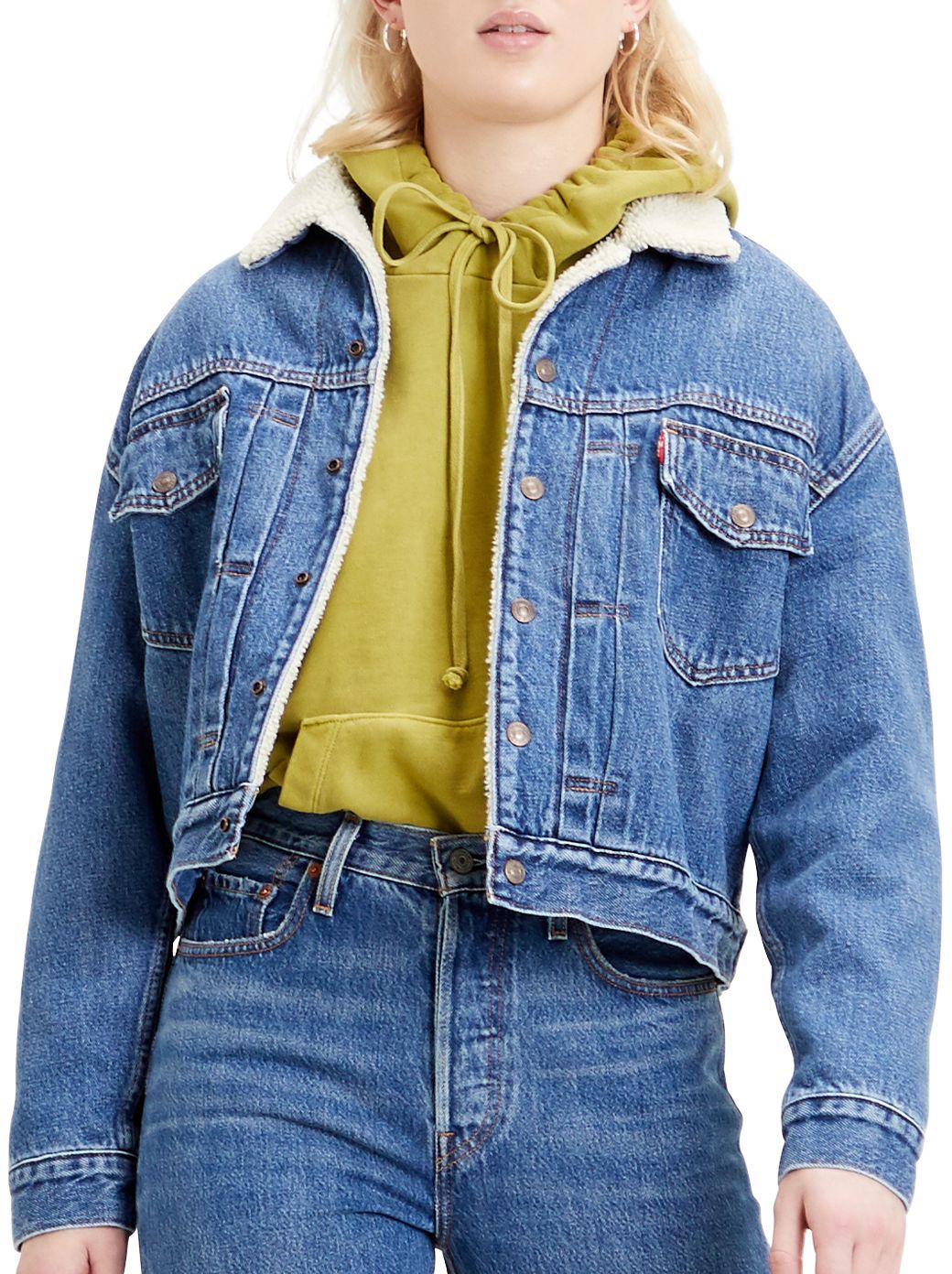 levi's premium sherpa jacket