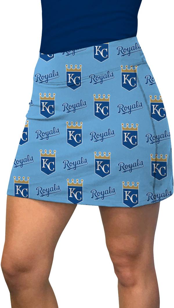 Loudmouth Golf Women's Kansas City Royals Blue Performance Golf Skort product image