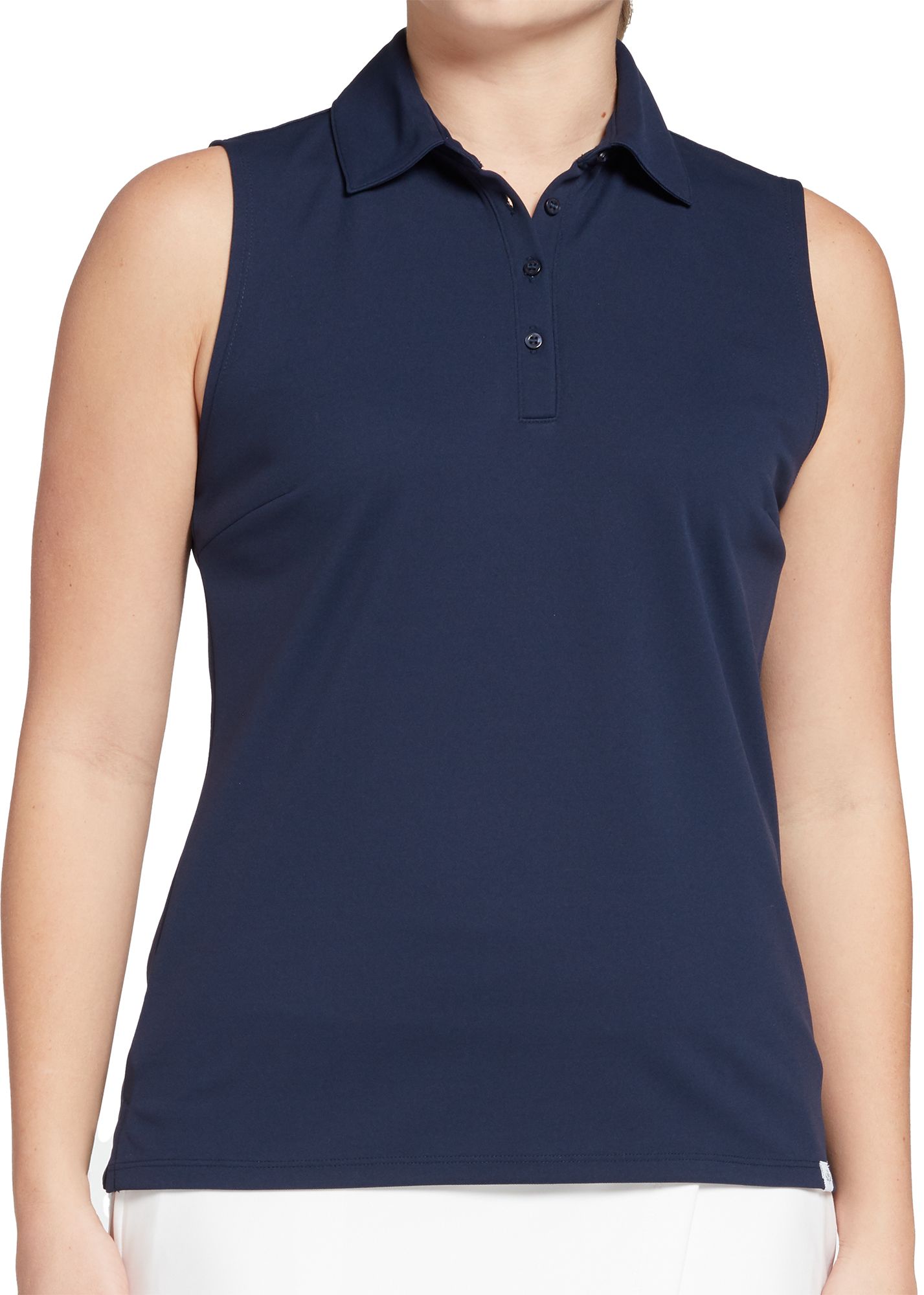 Walter Hagen Women's Core Pique Sleeveless Golf Polo product image