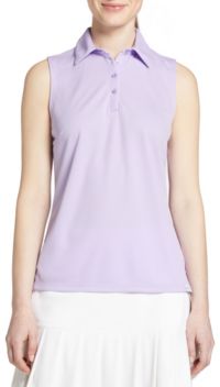 Lady Hagen Women's Core Pique Sleeveless Golf Polo