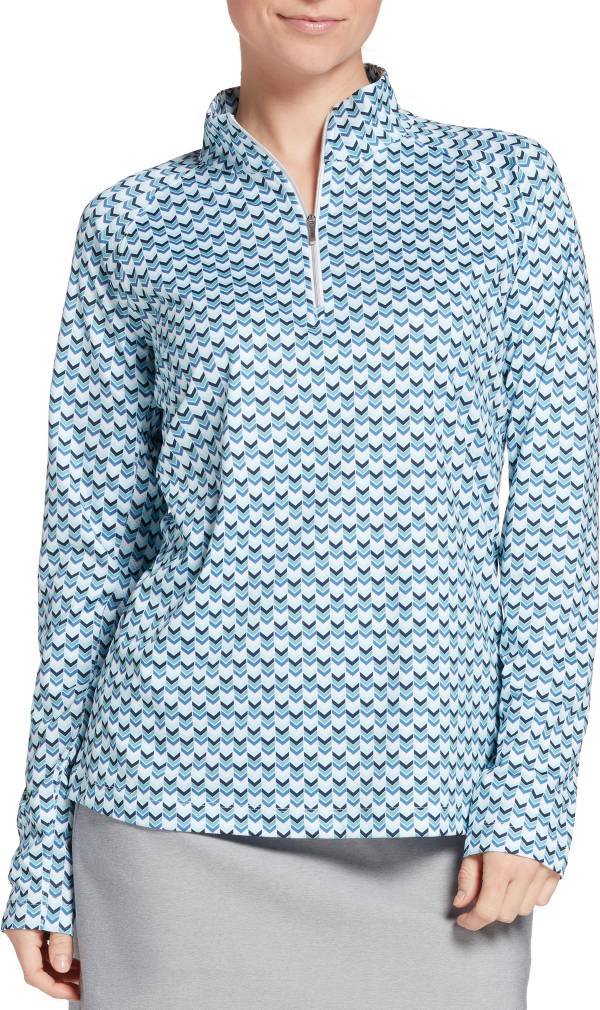 Lady Hagen Women's Print ¼-Zip Golf Pullover