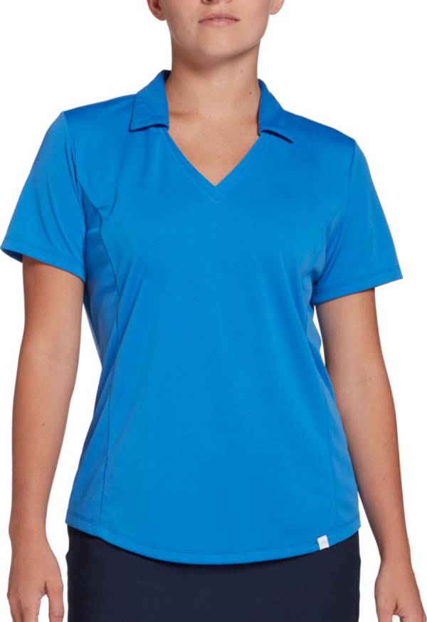 Lady Hagen Women's Solid Short Sleeve Golf Polo