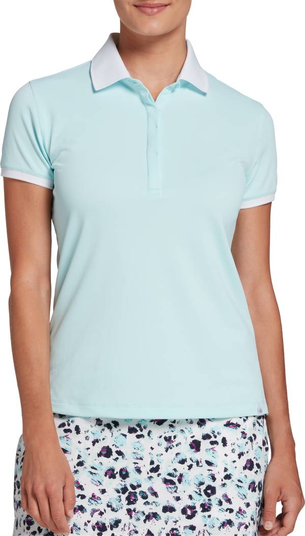 Lady Hagen Women's Sea Ribbed Golf Polo