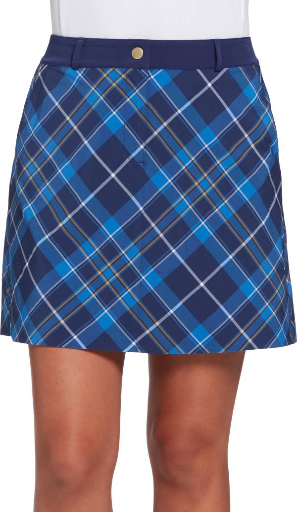 Lady Hagen Women's Toile Plaid 17'' Golf Skort