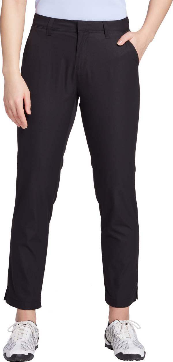 Women's Grey Golf Pants with Welt Pockets - Stylish and