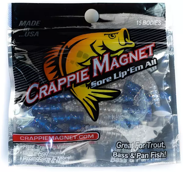 Crappie Magnet 15pc Body Pack - Salt & Pepper