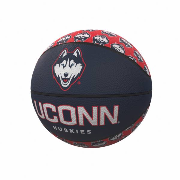 UConn Huskies Logo Mini Rubber Basketball