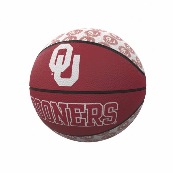 Oklahoma Sooners Logo Mini Rubber Basketball