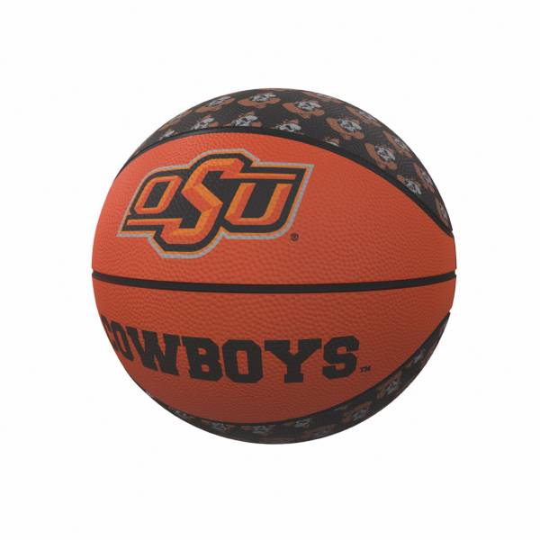 Oklahoma State Cowboys Logo Mini Rubber Basketball