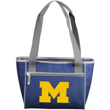 sorry, Logo Brands Michigan Wolverines Crosshatch Can Cooler Tote is currently out of stock