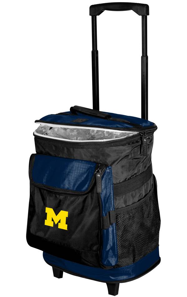 Michigan Wolverines Rolling Cooler