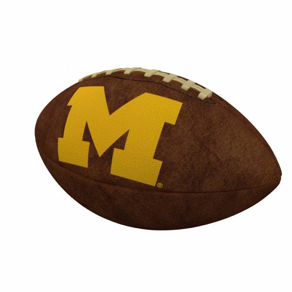 Michigan Wolverines Vintage Football