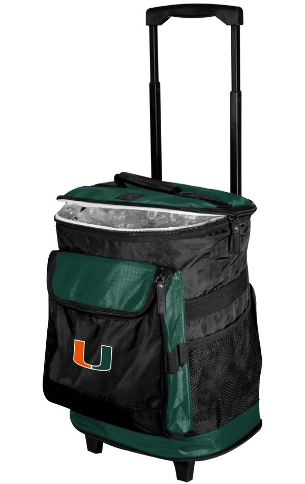 Miami Hurricanes Rolling Cooler