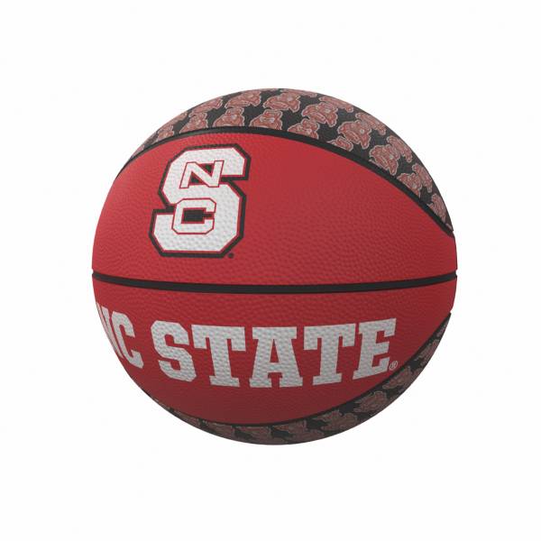 NC State Wolfpack Logo Mini Rubber Basketball