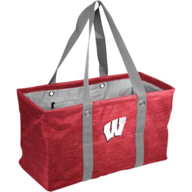 sorry, Logo Brands Wisconsin Badgers Crosshatch Picnic Caddy is currently out of stock