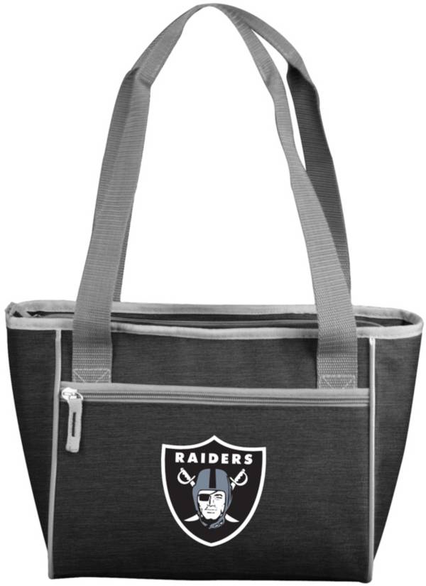 Logo Brands Las Vegas Raiders Crosshatch Can Cooler Tote product image