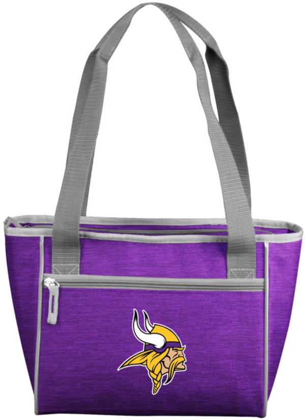 Logo Brands Minnesota Vikings Crosshatch Can Cooler Tote product image