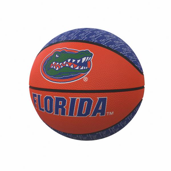 Florida Gators Logo Mini Rubber Basketball