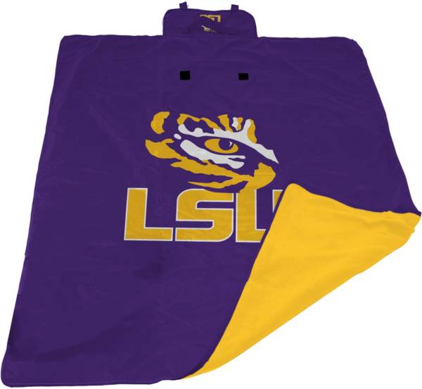 Logo LSU Tigers 60'' x 80'' All Weather XL Blanket