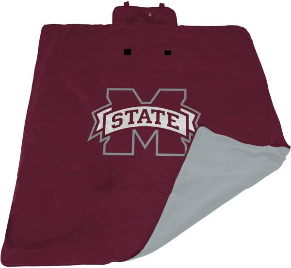 Logo Mississippi State Bulldogs 60'' x 80'' All Weather XL Blanket