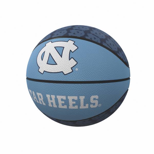 North Carolina Tar Heels Logo Mini Rubber Basketball