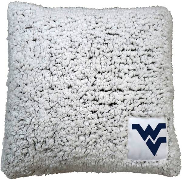 Logo West Virginia Mountaineers Frosty Throw Pillow