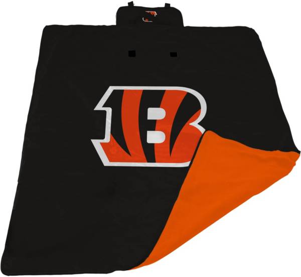 Logo Cincinnati Bengals 60'' x 80'' All Weather XL Blanket